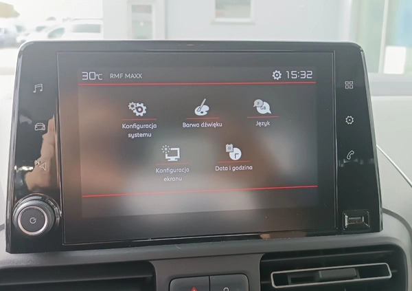 Citroen Berlingo cena 76900 przebieg: 91766, rok produkcji 2018 z Jabłonowo Pomorskie małe 596